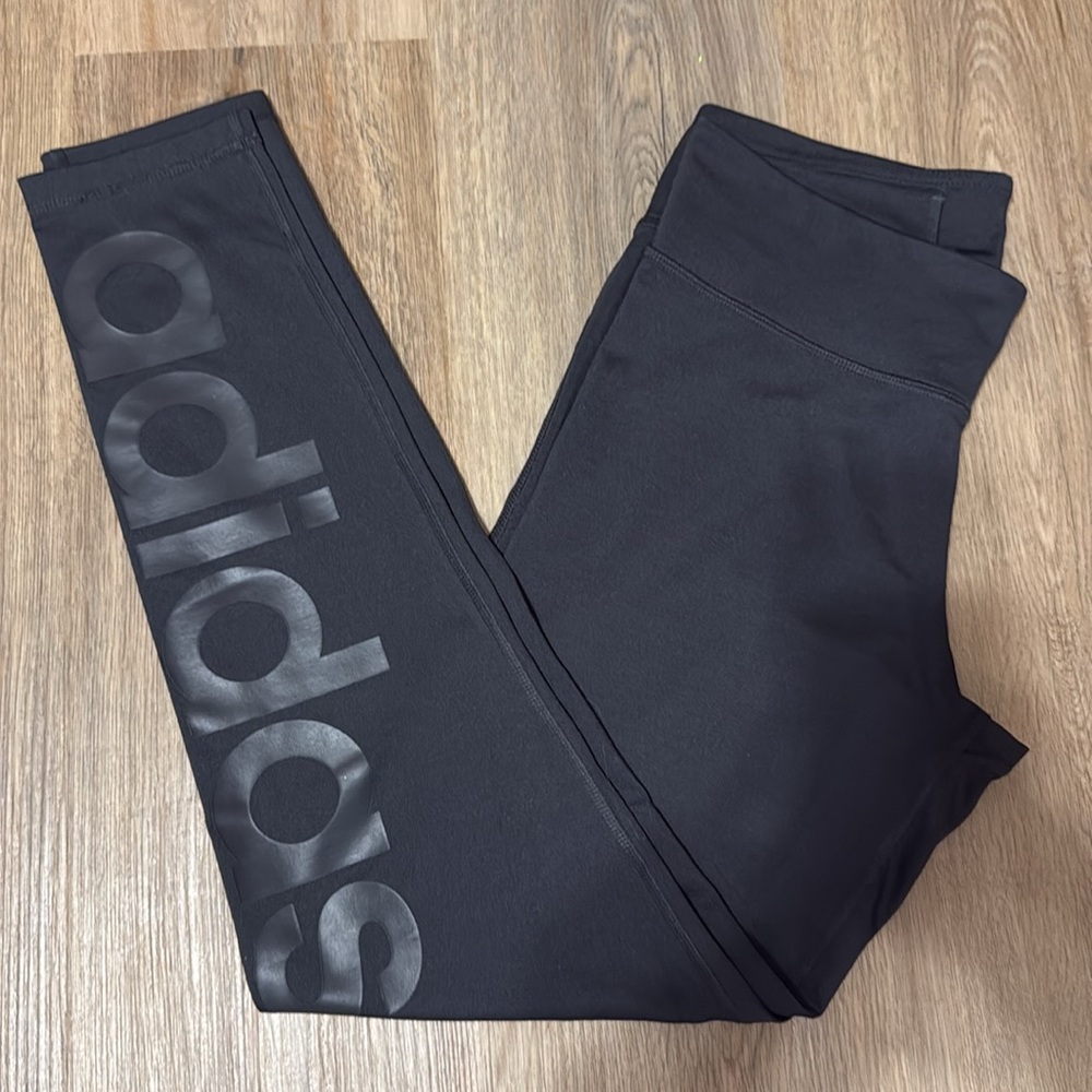 Adidas Leggings Black Size M LIKE NEW